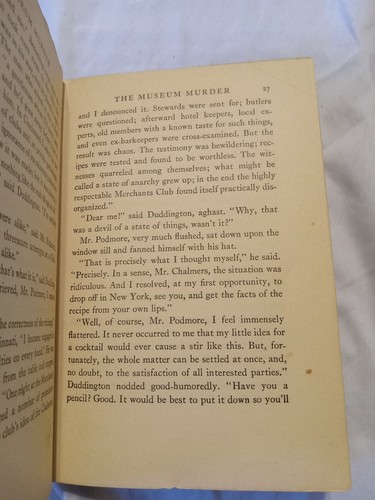 The Museum Murder John T McIntyre 1929 - Bild 6 von 9