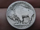 1914 D Buffalo Nickel 5 Cent Piece- Denver, Good Reverse Details