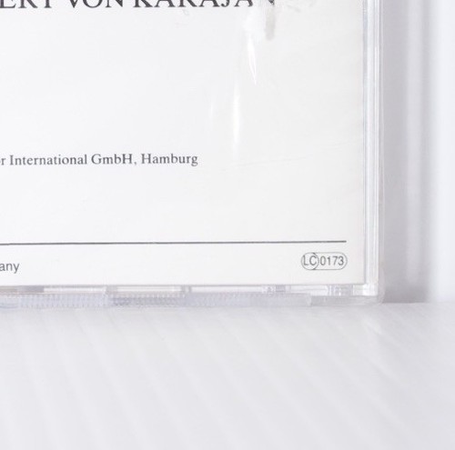 HERBERT VON KARAJAN BEETHOVEN: SYMPHONY NO. 9 "CHORAL" CRACKED CASE - Picture 3 of 3