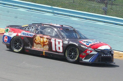 Kyle Busch Photographed Watkin Glen 8x10 - Picture 1 of 1