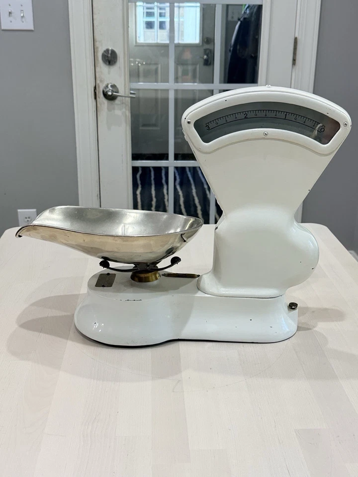 Vintage Toledo Scale Company 3LBs Capacity Candy Scale #405B 14"Hx13"W 12 Lbs - Image 2 of 4