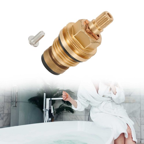 Copper Faucet Valve Single Cold Copper Spool Washer Tap Valve Faucet Repair Part - Picture 5 of 15