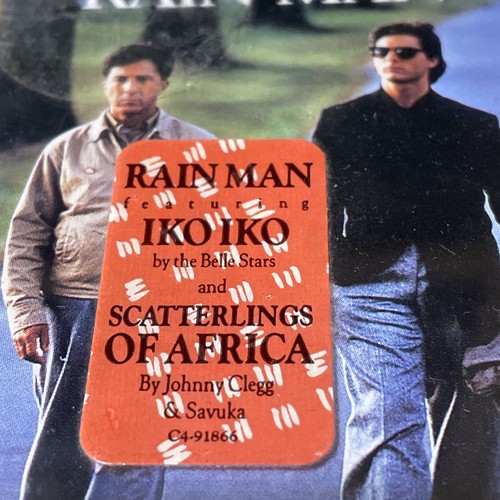 RAIN MAN Cassette Tape Movie Original Motion Picture Soundtrack (1989) C4-91866 - Picture 2 of 6