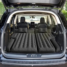 Umbrauto SUV Air Mattress for Trunk: Upgraded Car Camping Mattress with Flock...