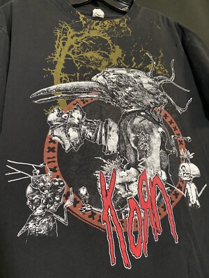 トップス Early Y2K KORN Tour Tee shirt vintage early 2000s Korn t-shirt Y2K | SellMerchandise