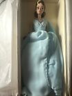 Silkstone Gold Label Bfmc Poseable Blue Chiffon Barbie Doll & Necklace