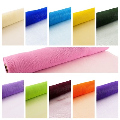 Poly Net Roll Various Colours Eleganza UK 10yds Deco Mesh 53cm x 9.1m Poly Net Roll Various Colours Eleganza UK 10yds Deco Mesh 53cm x 9.1m