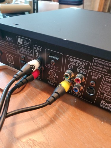 Denon DVD-557 Progressive Scan 1080 DVD CD Player No Remote Tested Works Great! - Picture 4 of 5