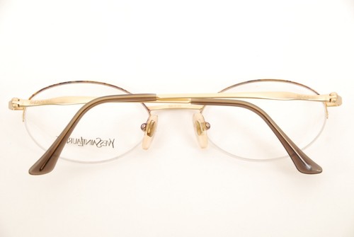 New Authentic Yves Saint Laurent YSL 4129 Y406 Gold Grey 50mm Eyeglasses RX - Picture 7 of 7