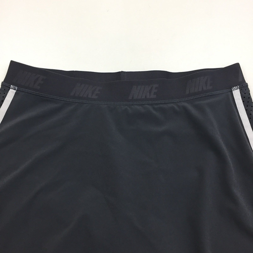 NIKE Golf Womens sz Small/Medium Gray White Dri Fit Mesh Insert Active Skorts - Picture 3 of 10