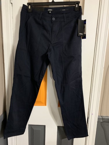 Jones New York The Chino marineblaue Hose Größe 10 - Bild 3 von 7