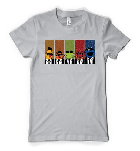 Reservoir Muppet Puppet Funny Movie Mashup Personalised Unisex Adult T Shirt - Picture 7 of 20