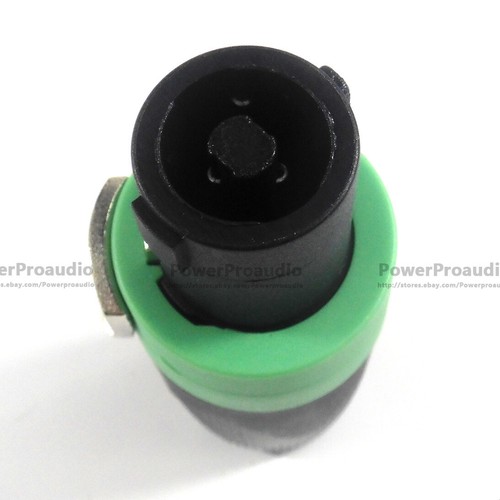 4 piezas/lote 4 núcleos enchufe de altavoz conector Speakon para Neutrik NL4FC color verde - Imagen 6 de 7