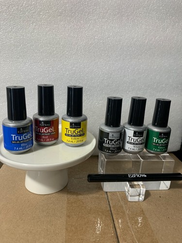 EzFlow TruGel Polish - LED / UV Gel Art Polish - Gel Art Kit Nail Art NIB - Picture 8 of 8
