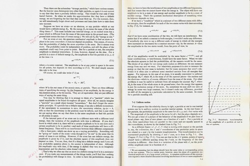 THE FEYNMAN LECTURES ON PHYSICS- V 3-1965/ Quantum Mechanics/Nuclear/Illus/VG+ - Imagen 3 de 4