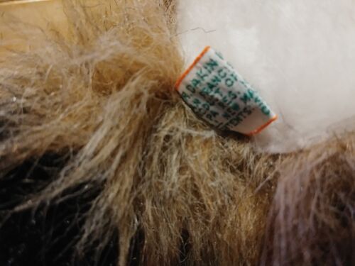 Raccoon Vintage DAKIN Plush Raisin 1981 Nature Babies Realistic Shaggy Toy 20” - Picture 8 of 12
