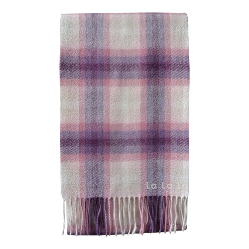 New Scottish 100% Lambswool of Scotland Scarf Tartan Check Wool Scarves - Picture 36 of 56