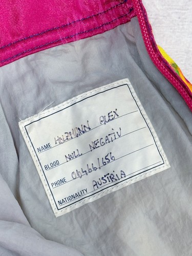 Vintage Austria Ski Power Team Snow Bib Pants by Asics size 76 - 79 / W4 - 189 - Picture 21 of 24