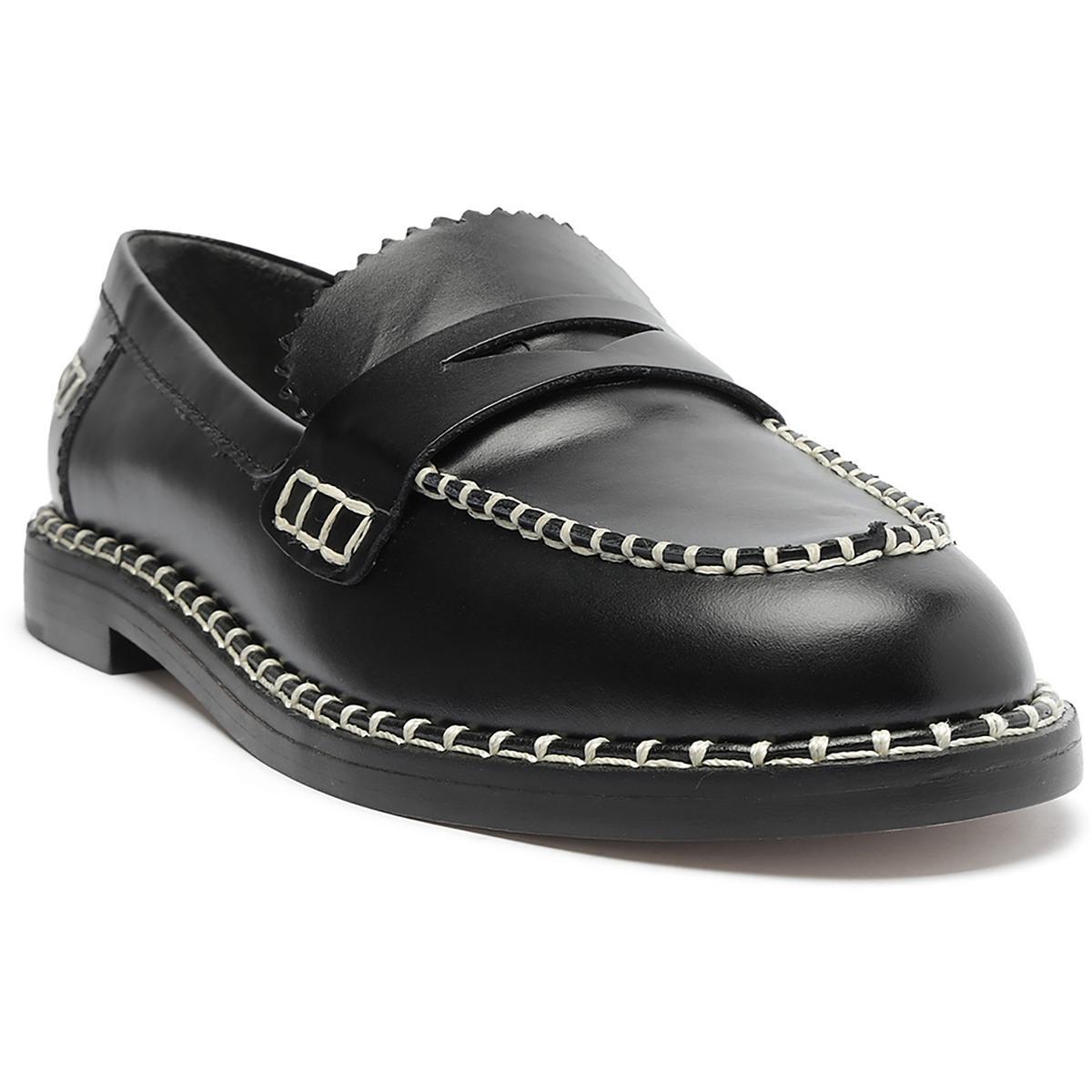 Женские мокасины Schutz Christie из черной кожи, размер 8,5 (B,M), BHFO 3037