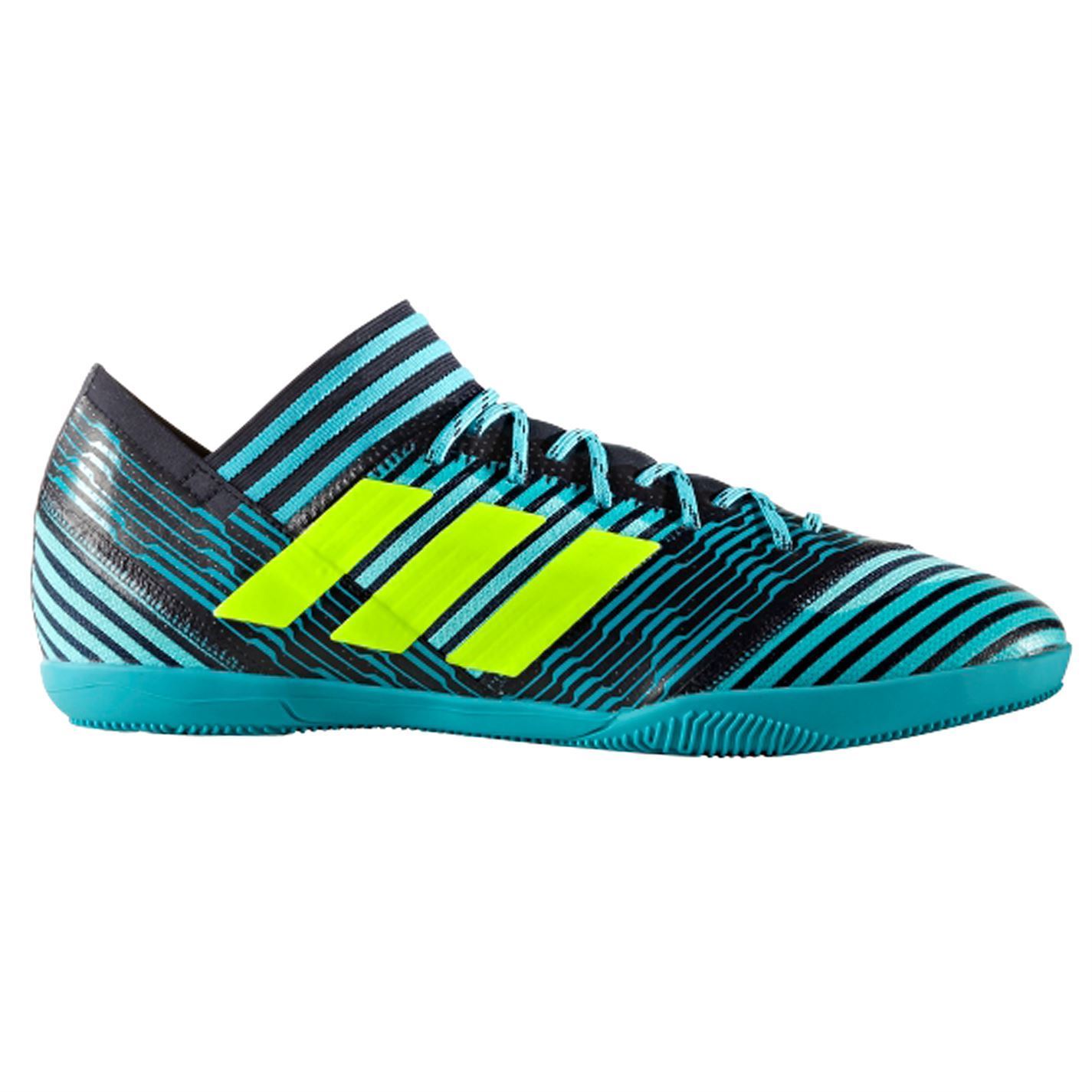 Adidas Nemeziz 17.3 Indoor Football Trainers Mens bluee Yellow Soccer shoes Adidas Nemeziz 17.3 Indoor Football Trainers Mens bluee Yellow Soccer shoes