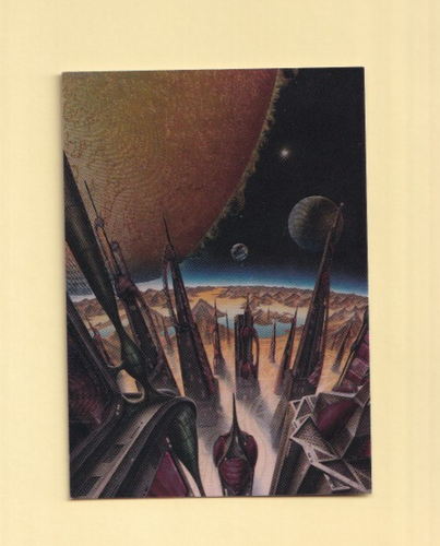 Barclay Shaw FPG - 1995 Metallic Storm Card MS4 At the End of Time
