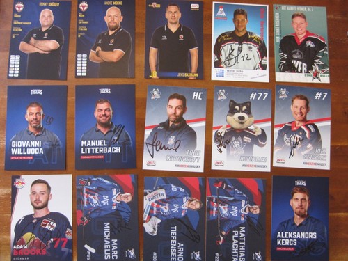 150 original Eishockey Autogrammkarten - Sammlung - Bild 2 von 10