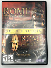 Rome: Total War -- Gold Edition (PC, 2006) 4 DISC. USED. With CD KEY.