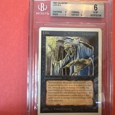 BGS Beckett 6.0 Lich Unlimited MTG EX/NM