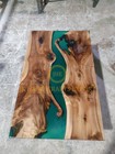New Custom Order Epoxy Resin Dining coffee Table Tops walnut Table Home Decor