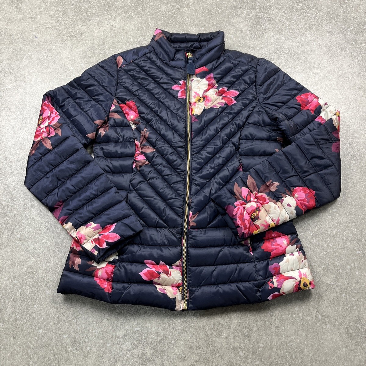 Joules elodie print jacket deals
