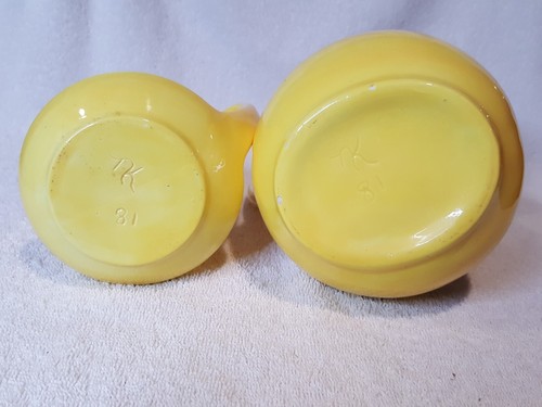 Vintage 70er 80er Pilzkrug und Milchkännchen Retro Mid Century. KOSTENLOSER VERSAND - Bild 4 von 9