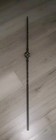 5 pcs Wrought Iron Stair Balusters Hollow Single Basket Metal Spindles 44"x1/2"