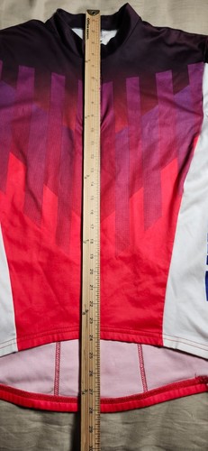 Vintage Nike Men's Red White Jersey Top Size Medium 1/4 Zip Mock Neck Colorblock - Picture 22 of 24