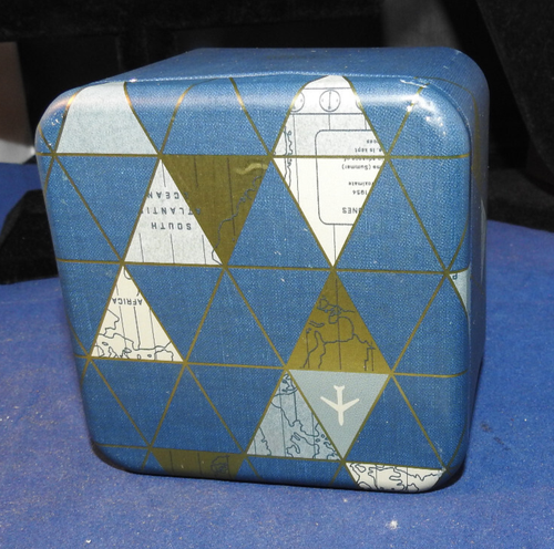 Men's Fossil Watch leather band, Roman Numerals, Runs! New w Tin Box - Picture 12 of 13