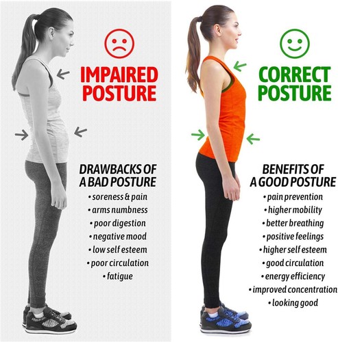 Posture Corrector for Men & Women Bodywellness Fix Upper Back Brace for Clavicle - Picture 3 of 7