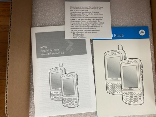 Motorola MC7090-PK0DJRFA8WR Scanner de codes à barres laser portable BLUETOOTH WIFI *NEUF* - Photo 2 sur 3