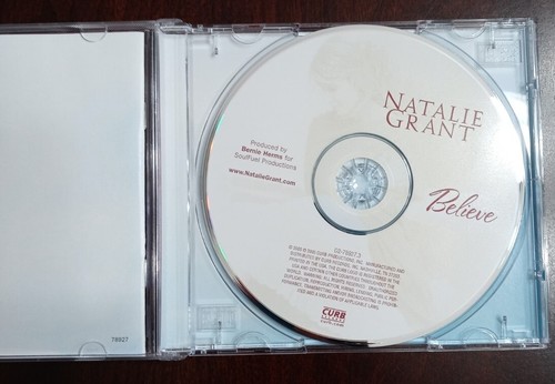 Believe by Natalie Grant (CD, 2005, Curb Records) MINT CD! - Imagen 2 de 3
