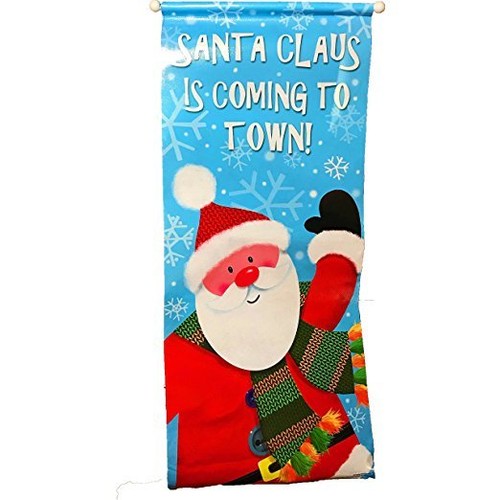 Vlies-Laminatbanner zum Thema Weihnachten: Weihnachtsmann & Schneemann (4 Banner) - Bild 2 von 3