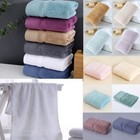 New Listing1-6x Super Absorbent Cotton Bath Towels 13.38x 29.52" Pool Spa Towels Washable