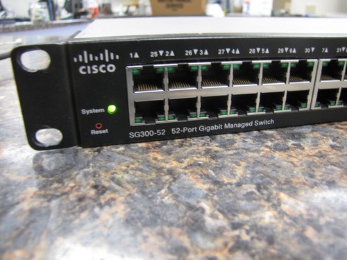 Cisco | SG300-52 | 52-port Gigabit Managed Switch -PID VID SRW2048-K9 V05 -Works - Picture 2 of 8
