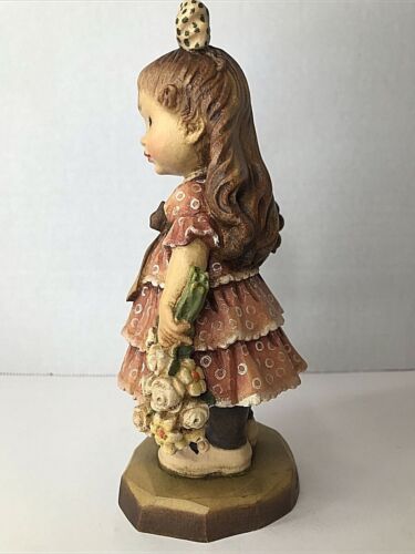 ANRI A Special Day 135/4000 Sarah Kay Design Valentine Wood Carving Italy VTG - Picture 2 of 12