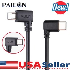 Multi to USB-C Control Cable for DJI Ronin RS2 RS3 RS4 stabilizer Sony Camera