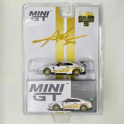 MINIGT Salão diecast 5 GTR R35 LBWK Mini GT LB Works Nissan GT-R R35 Salao DieCast 5 Brazil #719