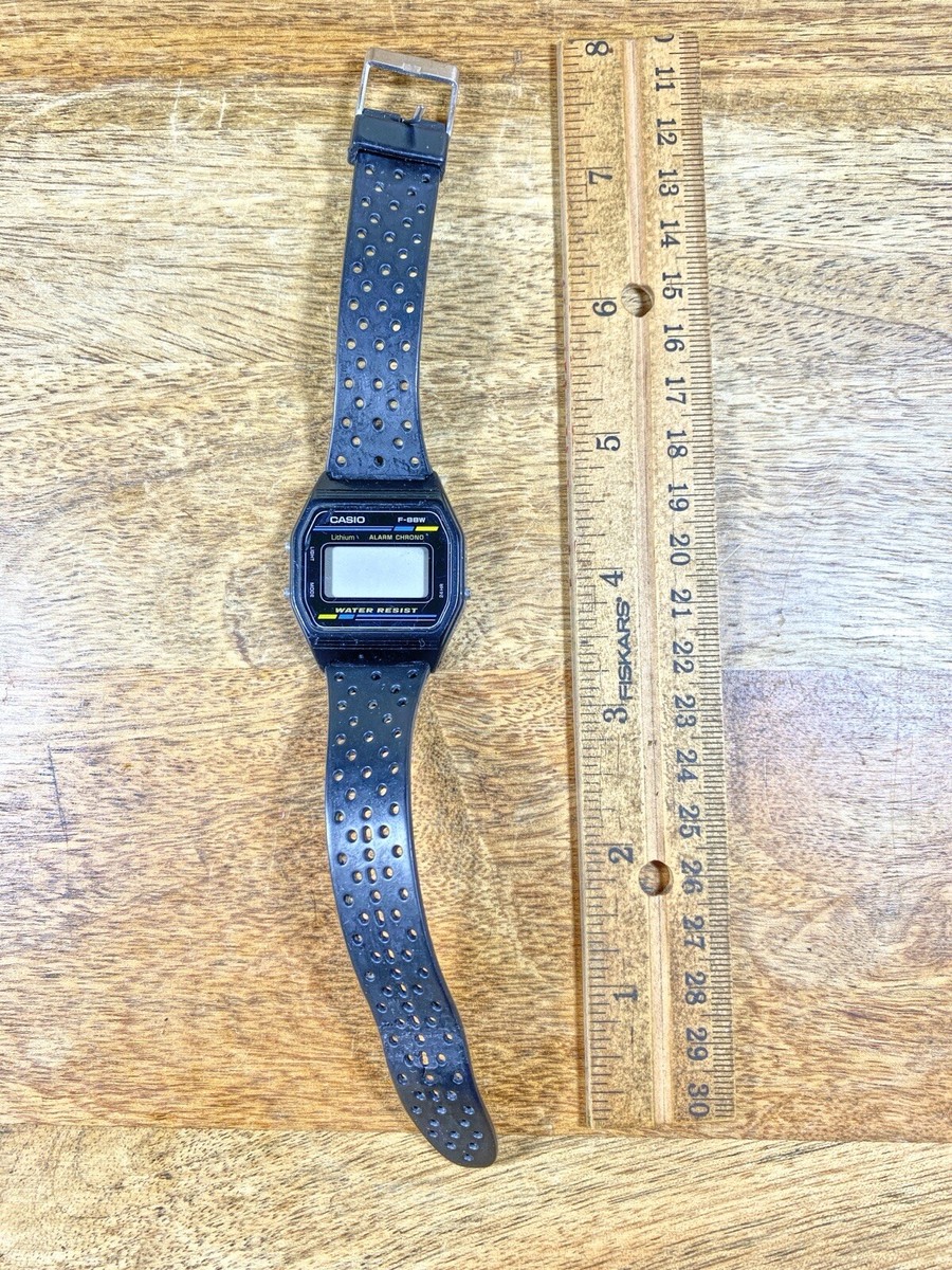 Rare 1980's Casio F-88W Watch (Parts/Repair or Battery