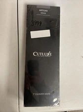 Cutluxe Artisan High Carbon German Steel Razor Sharp 7" Cleaver Chopping Knife