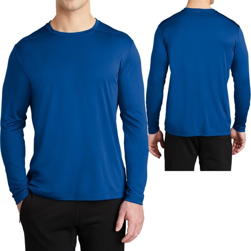 Mens Long Sleeve Fishing T-Shirt UPF 50 Boat UV Moisture Wicking XS-XL 2X 3X 4X - Picture 7 of 18