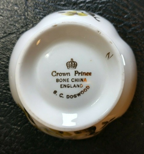 Tazón de azúcar chino hueso príncipe Rupert B. C. cornejo Inglaterra - Imagen 4 de 5