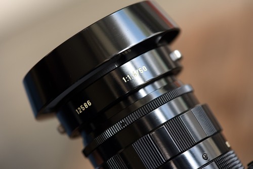 LEICA 50mm f/1.4 Summilux 11688 BLACK REPAINT (OBJEKTIV) - Bild 6 von 9