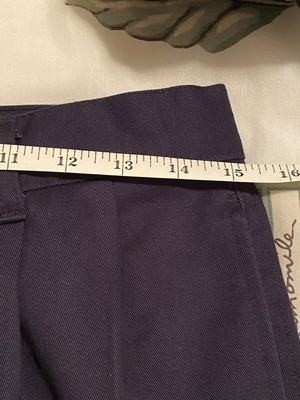 CHAPS Boys School Uniform Pleated Front PANTS Adjustable Waist Size 20 Husky