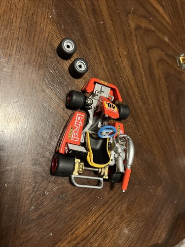 Vintage Go Kart Racing Model 2000 Toy Things Birel 40F Wiseco Parts Yellow Car - Picture 1 of 5
